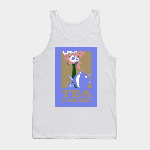 Tea & Music 4 Tank Top by ScottCarey